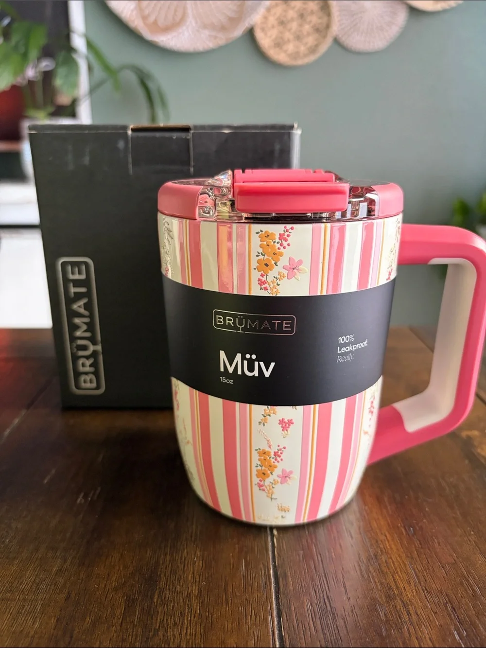 BrüMate Müv 15oz in Cascading Florals! New! Limited Edition!